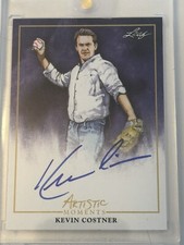 2015 Leaf Artistic Moments Kevin Costner Auto Signed Field Of Dreams #7/15 RARE