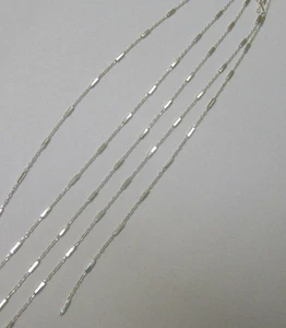 Bar Satellit Sterlingsilber Kette Schüttgut auf Spule, Großhandel Schmuck Zubehör - Bild 1 von 8