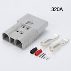 Heavy Duty 320A Forklift Power Plug Charger Connector Silver Plated Contacts