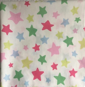 FQ 50cm Square Stars on Cream Cath Kidston Lightweight cotton fabric new Rare - Picture 1 of 5