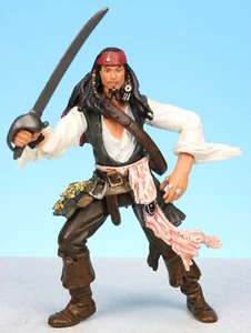 Figura 3,75" Piratas del Caribe Cofre del Hombre Muerto Batalla Final JACK SPARROW - Imagen 1 de 3