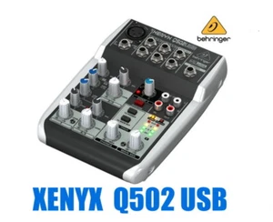 Behringer XENYX Q502USB Mixer 5ch Effector Analog Built-in compressor 2-band EQ - Picture 1 of 5