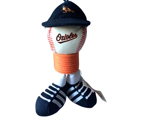 Vintage 1999 MLB Good Stuff Slinky Pets Baltimore Orioles Baseball hat/tags Cover