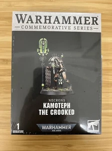 Warhammer 40k serie commemorativa Necrons Kamoteph il corrotto nuovo con scatola - Foto 1 di 2