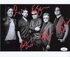 Blue Oyster Cult Band by 5 8X10 Photo Hand Signed Autographed JSA COA