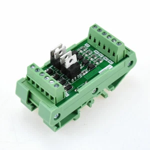 Amplificador PLC de 4 canales 3V-5V 12V-24V placa de aislamiento optoacoplador salida NPN - Imagen 1 de 9