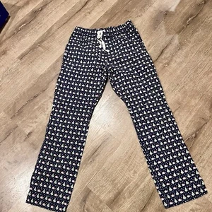 Pantalones Vineyard Vines Para Hombre Grandes Azul Ballena Navidad Pijama Salón Ropa para Dormir - Imagen 1 de 8