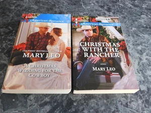 Harlequin American Mary Leo lot of 2 Contemporary Romance Paperbacks - Picture 1 of 1