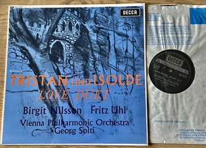 DECCA SXL 6178 NB WAGNER TRISTAN & ISOLDE LOVE DUET LP SOLTI (1970s) EX ENGLAND - Picture 1 of 2