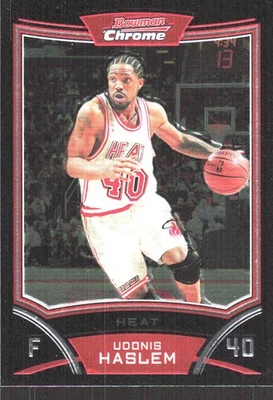 2008 Bowman Chrome #56 Udonis Haslem Near Mint - Image 1 of 2
