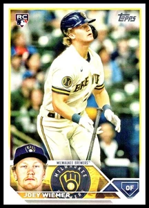 2023 Topps Update #US245 Joey Wiemer - Picture 1 of 2