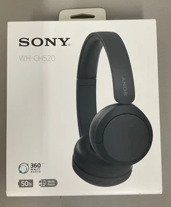 Sony WH-CH520 Wireless Over Ear Headphones - Black New - Picture 1 of 1