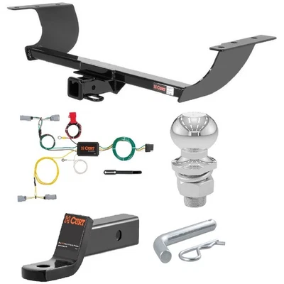 Curt Class 3 Trailer Hitch Tow Package w/ 2" Ball Diameter for Dodge Challenger - Изображение 1 из 4