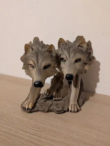 INDIANER INDIANER WOLF BÜSTE Statue SHUDEHILL Geschenkartikel 6 Zoll - Bild 1 von 11