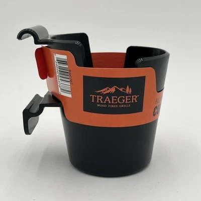 НОВЫЙ!! Traeger подстаканник крепление гриль аксессуар рейка держатель для напитков сталь банка 12 унций - Изображение 1 из 4