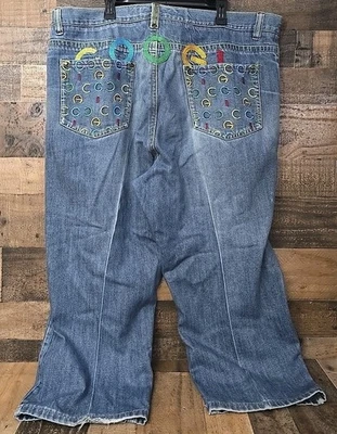 Vintage Coogi Jeans Men 44 X 26 Baggy Hip Hop Pants Embroidered Y2K Skater - Image 1 of 4