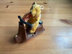DDR Spielzeug Ca-JU / Mes-Ju Roller mit Teddybär in seltener Farbe