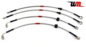 Fiesta MK6 ST150 2004- KIT COMPLETO WM tubi/linee freno intrecciati acciaio inox - Foto 1 di 3