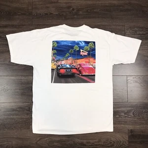 IN-N-OUT Burger Hollywood Hills Blvd California Men’s Popular Fast Food Shirt XL - Picture 1 of 9