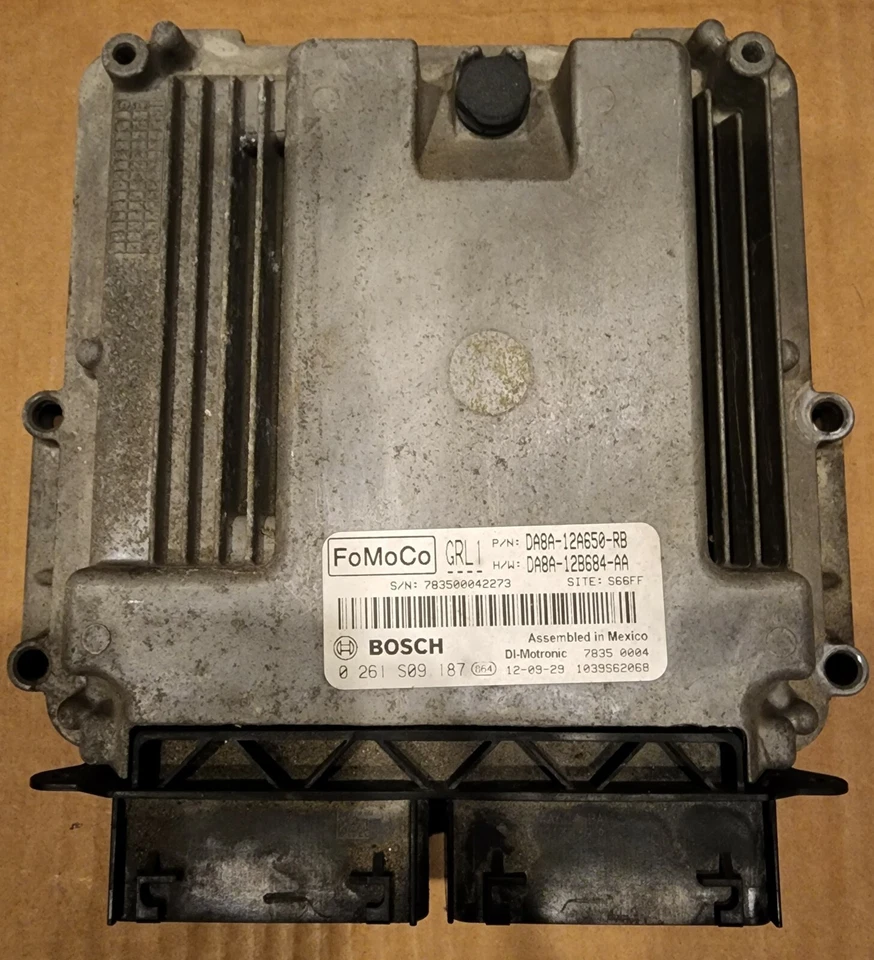 Unidade de controle do motor (ECU), OEM DA8A-12A650-RB, 2013 LINCOLN MKT 3.5L TURBO - Imagem 1 de 4