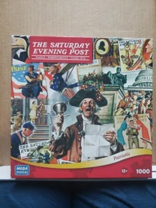 Saturday Evening Post "Patriotic" Jigsaw Puzzle (1000 Pieces)complete - Picture 1 of 2