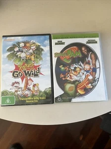 Rugrats Go Wild (DVD) + Space Jam (DVD) Bugs Bunny & Michael Jordan - Picture 1 of 6