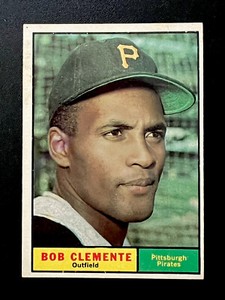 1961 Topps # 388 Roberto Clemente (HOF) EX - EXMINT (Pittsburgh Pirates)