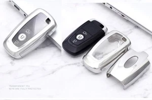 TPU Auto Schlüsselhülle Schlüssel Schutz Hülle für Ford Fusion Mondeo Mustang - Bild 1 von 14