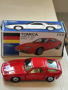 Tomica, N0. F53, Porsche 928, Mint In Box! 1/63, Made In Japan - Picture 1 of 1