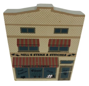 Cat's Meow Nell's Stems & Stitches Collectible 1990 Series VIII RARE VINTAGE - Picture 1 of 8