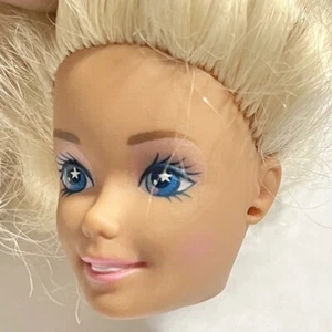 Vtg 1988 Mattel SuperStar Barbie Doll Head - Picture 1 of 4