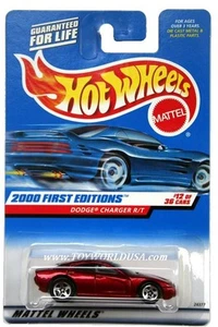 2000 Hot Wheels #72 First Edition Dodge Charger R/T 5 spk full card - Picture 1 of 1