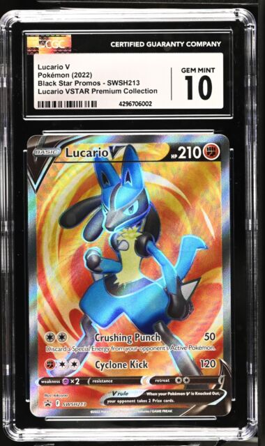 Metal Gold Shiny Mega Lucario GX EX Pokemon Card Full Art SV Custom Hidden  Fates Values - MAVIN