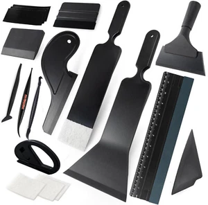 Car Windshield Back Bulldozer Squeegee 13-in-1 Vinyl Wrap Squeegee for Window - Picture 1 of 8
