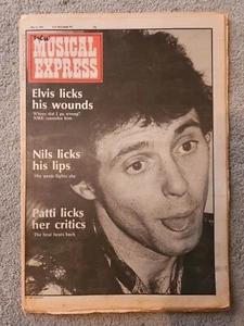 NME New Musical Express May 22nd 1976, Nil Lofgren Cover - Imagen 1 de 6