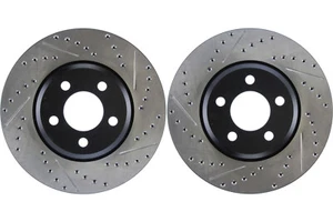 Front PAIR Stoptech Disc Brake Rotor for 2005-2008 Dodge Magnum (43942) - Picture 1 of 6