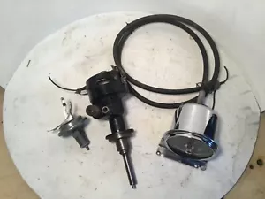Chrysler 1959-63 cable drive dual point distributor and matching SW tach - Picture 1 of 6