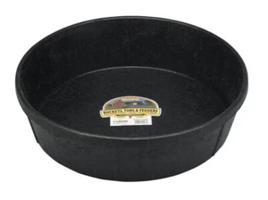 Little Giant HP-3 Black Rubber Feeder Pan 384 oz. for Livestock - Picture 1 of 1