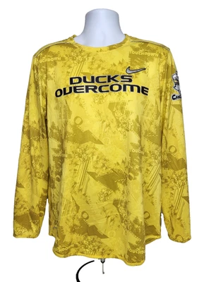 Oregon DUCKS Football TEAM ISSUED Doernbecher Long Sleeve SHIRT   Men's  L - Image 1 of 4