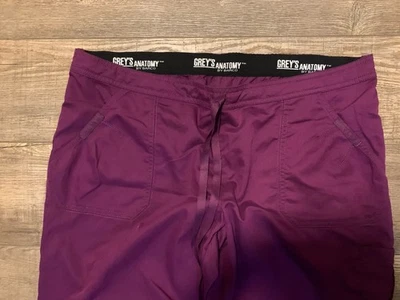 Pantalones Médicos Grey’s Anatomy by Barco Para Mujer Talla XL Medical Ciruela Púrpura Foto 1 de 4