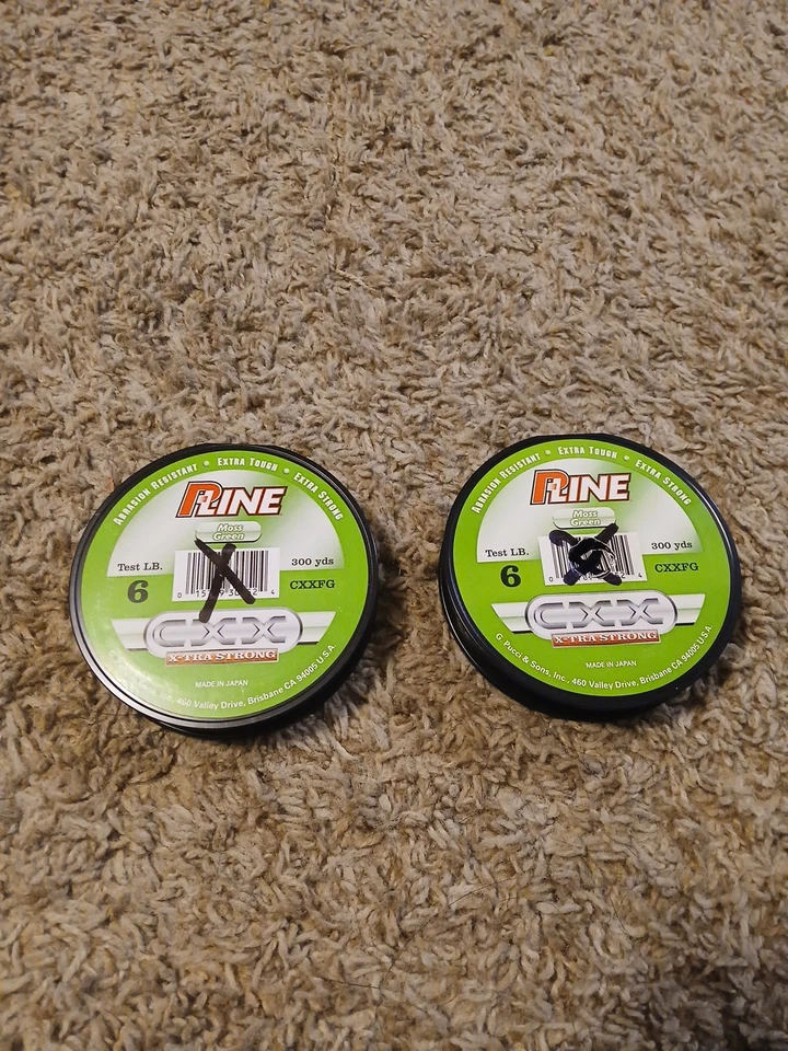 P-Line CXX X-tra verde musgo fuerte 6 lb 500+ yardas Foto 1 de 1