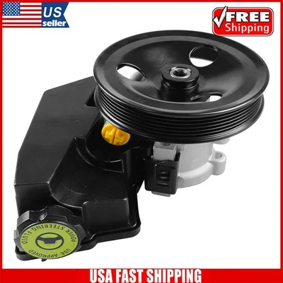 New Power Steering Pump 20-38771 Fits 96-03 Jeep Cherokee XJ Wrangler TJ L6 4.0L Foto 1 de 4