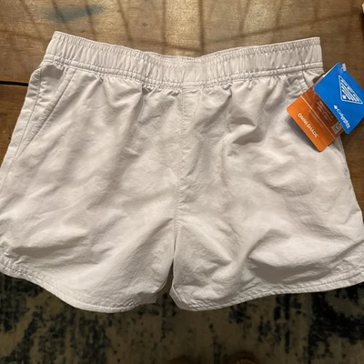 Девочки неиспользованный Columbia sportswear шорты, светло фиолетовый/фиолетовый молодежи средний   - Изображение 1 из 4