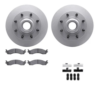 For Ford E-350 Super Duty 99-00 R1 Concepts Front Brake Kit w Super Duty Pads - Image 1 of 4