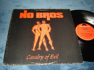 No Bros: Cavalry of Evil LP EX 1986 Austria hard rock metal Polydor lyric insert - Imagen 1 de 4
