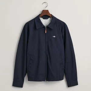 Men's Gant Cotton Windcheater Jacket in Blue - Picture 1 of 4