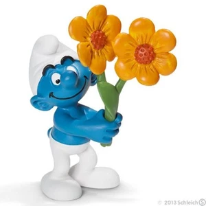 SCHLÜMPFE - SMURFS - SCHLUMPFE - 2013 SCHLUMPF DANK BLUMEN JANUAR 2013 20748 - Bild 1 von 1