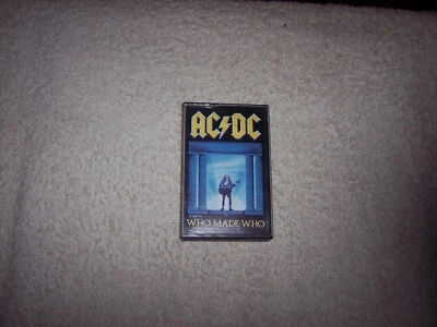AC/DC--WHO MADE WHO    *CASSETTE*  #133 - Image 1 of 4