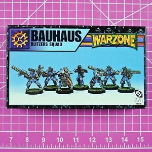 Warzone Mutant Chronicles Bauhaus Blitzers Squad Boxed Set (Metal) Target Games