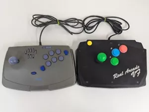 Z160 Sega Saturn Joystick Arcade stick Controller Woking SET - Picture 1 of 13